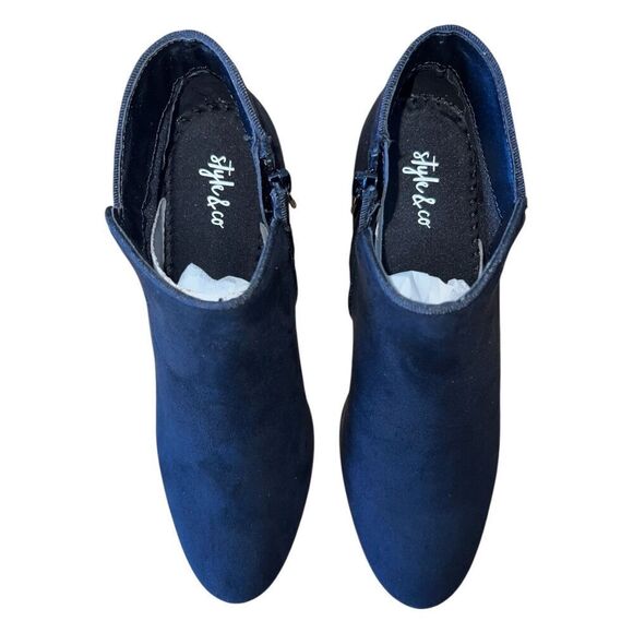 Style & Co -  Black Fashion Ankle Bootie - Wiley F1 - Women’s Size 7 - Picture 4 of 10